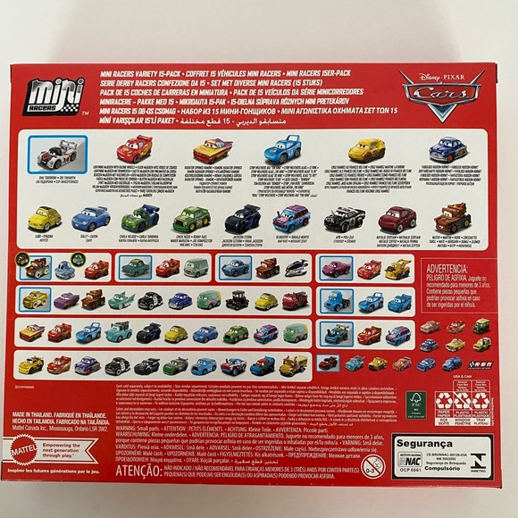 Disney Pixar Cars Mini Racers 15 Pack - Picture 5 of 10